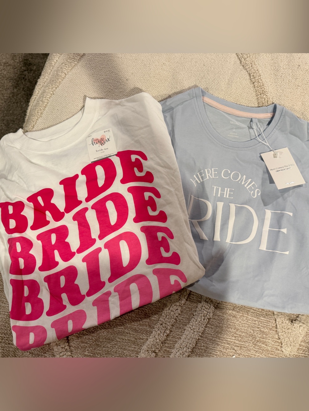 Bride TShirts size small NWT